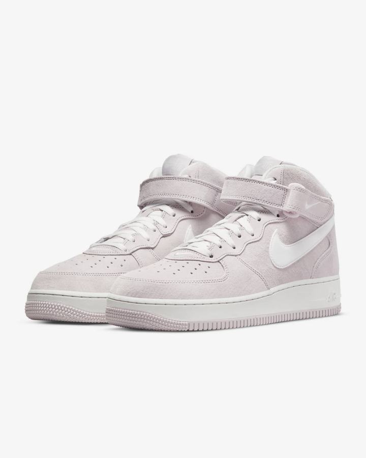 Zapatillas Nike Air Force 1 Mid '07 QS Hombre Blancas | FWYBR-8953