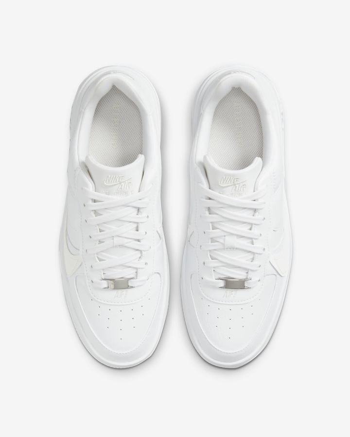 Zapatillas Nike Air Force 1 PLT.AF.ORM Mujer Blancas | BODNG-0745