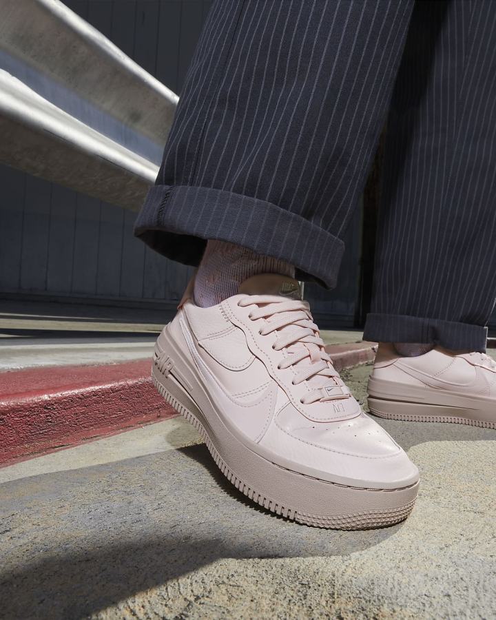 Zapatillas Nike Air Force 1 PLT.AF.ORM Mujer Rosas | XBIMY-6384