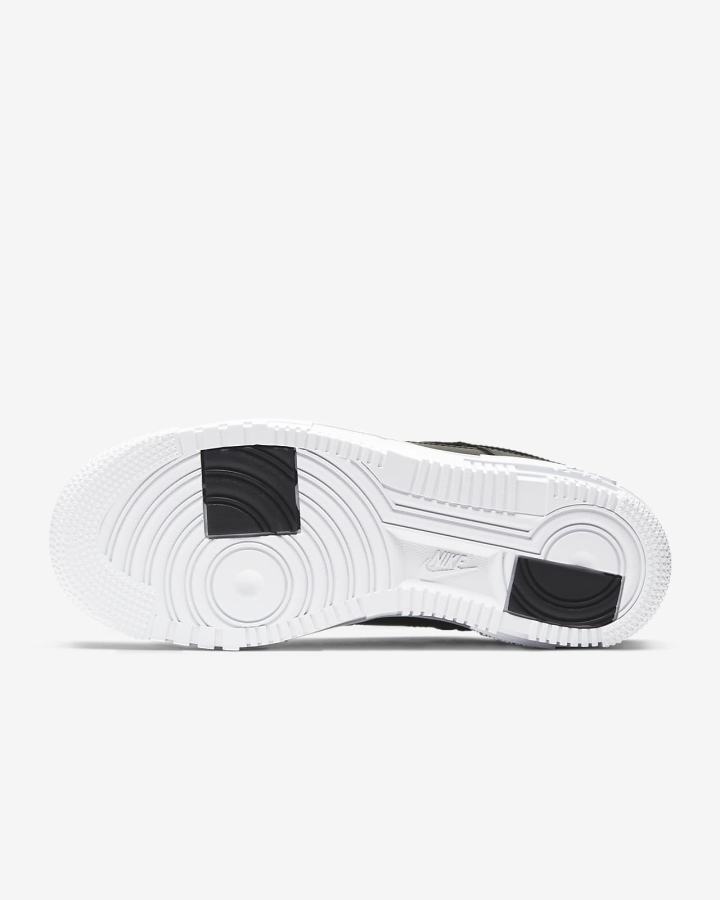 Zapatillas Nike Air Force 1 Pixel Mujer Negras Blancas Negras | ULODP-7410