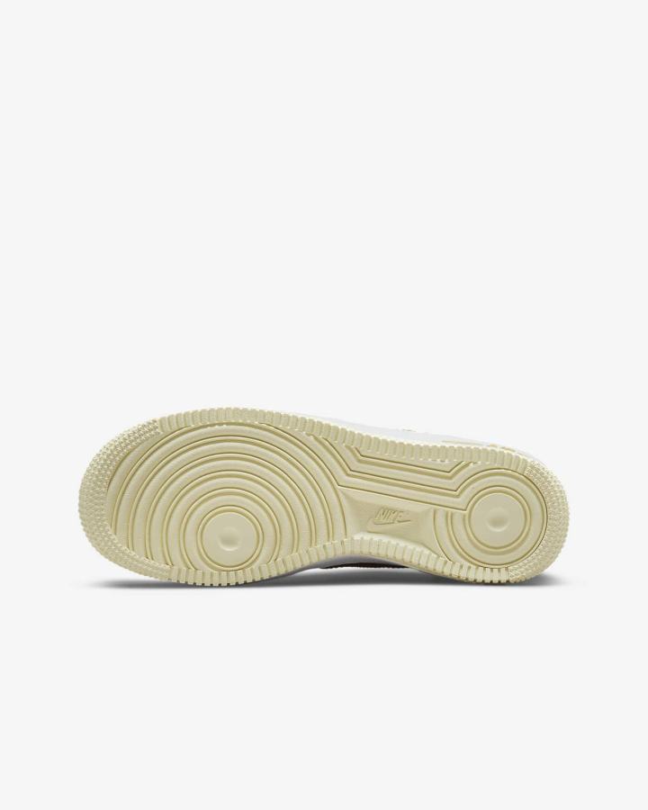 Zapatillas Nike Air Force 1 Premium Kids Niño Rojas Amarillo Oscuro | BMCFK-4605