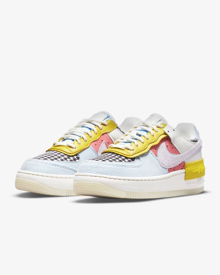 Zapatillas Nike Air Force 1 Shadow Mujer Azules | ENLJH-1978