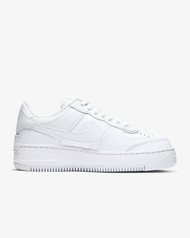Zapatillas Nike Air Force 1 Shadow Mujer Blancas | GAYNZ-7384