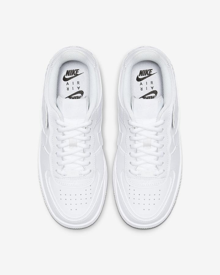 Zapatillas Nike Air Force 1 Shadow Mujer Blancas | GAYNZ-7384
