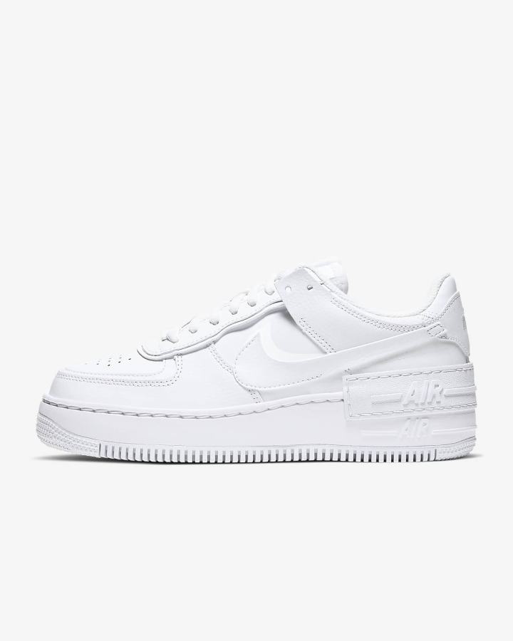 Zapatillas Nike Air Force 1 Shadow Mujer Blancas | GAYNZ-7384