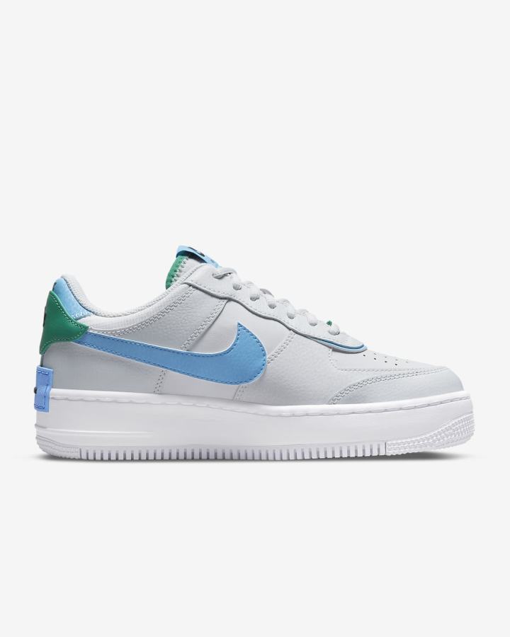 Zapatillas Nike Air Force 1 Shadow Mujer Negras Azules | HOTRA-0536