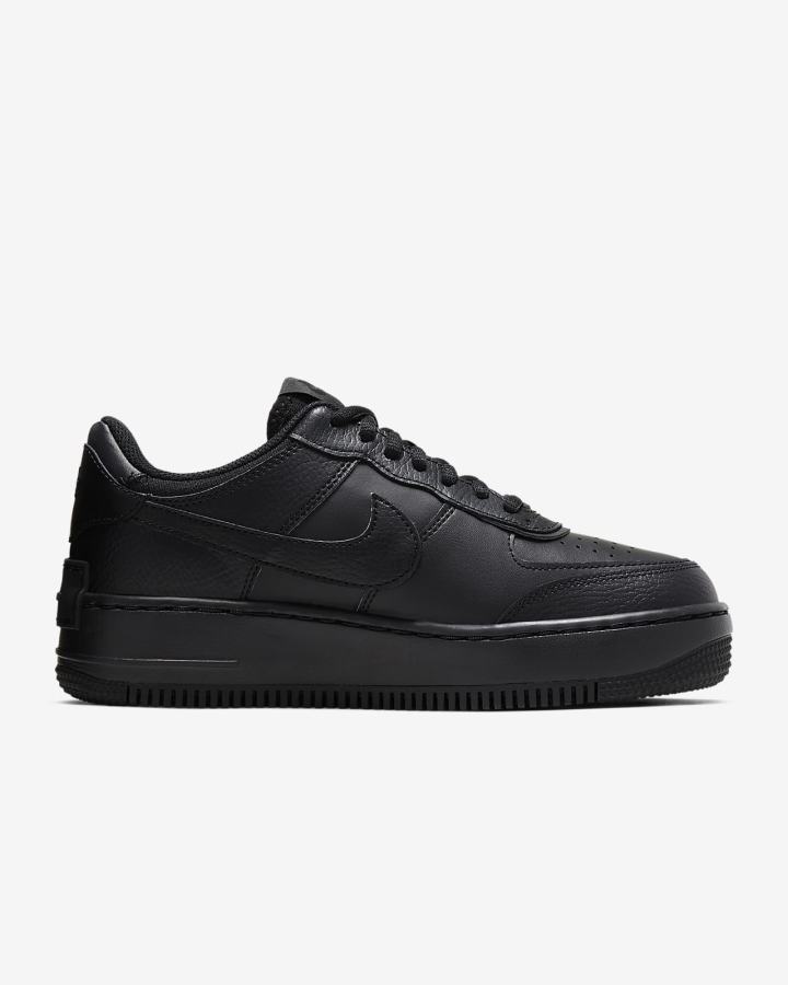 Zapatillas Nike Air Force 1 Shadow Mujer Negras | QFPIO-8694