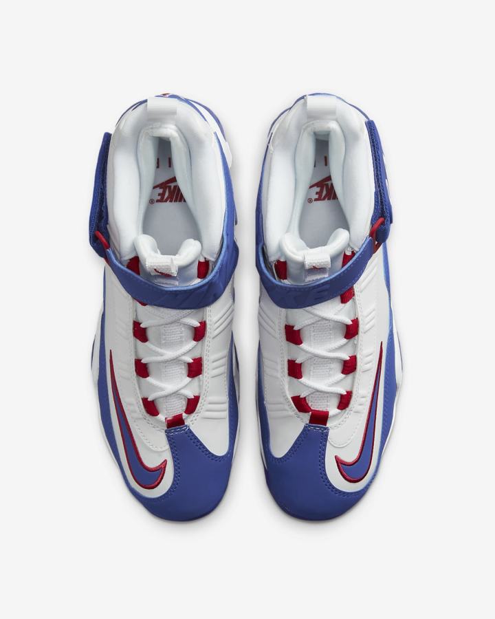 Zapatillas Nike Air Griffey Max 1 Hombre Blancas Rojas Azul Real | WGTCL-1578