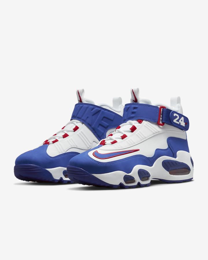 Zapatillas Nike Air Griffey Max 1 Hombre Blancas Rojas Azul Real | WGTCL-1578