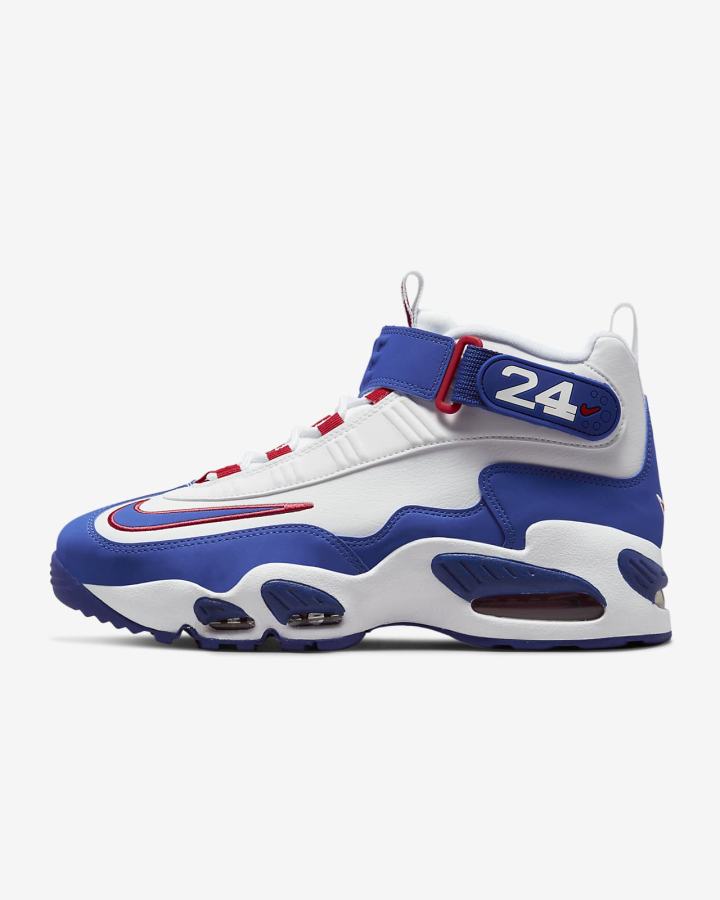 Zapatillas Nike Air Griffey Max 1 Hombre Blancas Rojas Azul Real | WGTCL-1578