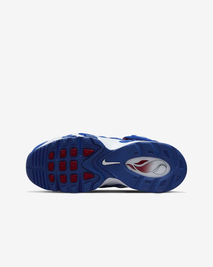 Zapatillas Nike Air Griffey Max 1 Kids Niño Blancas Rojas Azul Real | QVTMG-2865
