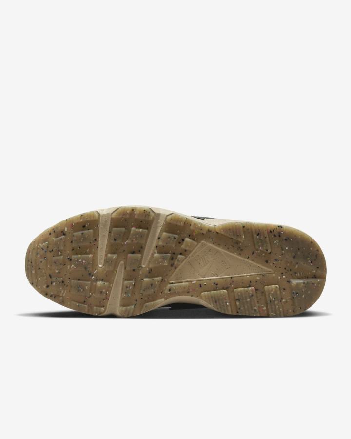 Zapatillas Nike Air Huarache Crater Premium Hombre Kaki Negras | OTCJD-6580