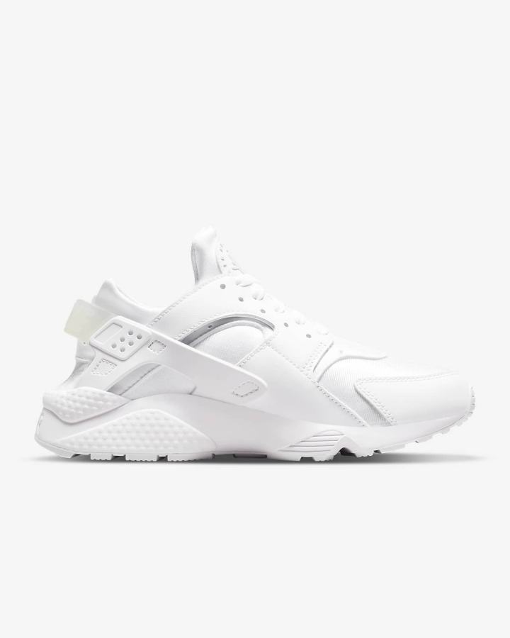 Zapatillas Nike Air Huarache Mujer Blancas Plateadas | HYRSK-0583