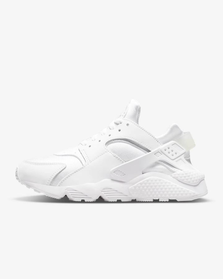 Zapatillas Nike Air Huarache Mujer Blancas Plateadas | HYRSK-0583
