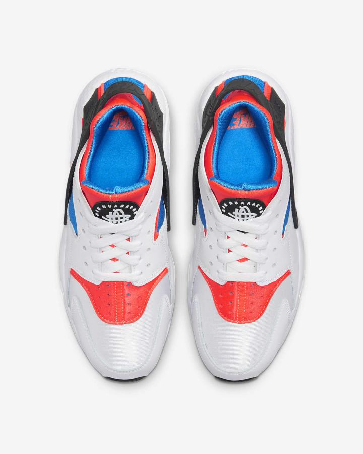 Zapatillas Nike Air Huarache Mujer Blancas Rojas Azules Negras | QLPVW-1078