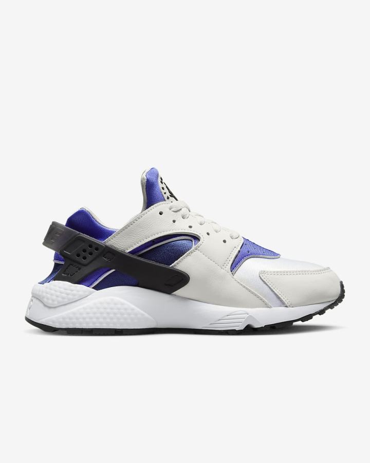 Zapatillas Nike Air Huarache Mujer Blancas Azul Real Azules Negras | RUIMT-4536