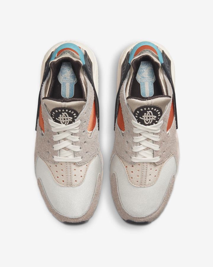 Zapatillas Nike Air Huarache Mujer Kaki Azules | SIAHF-9564
