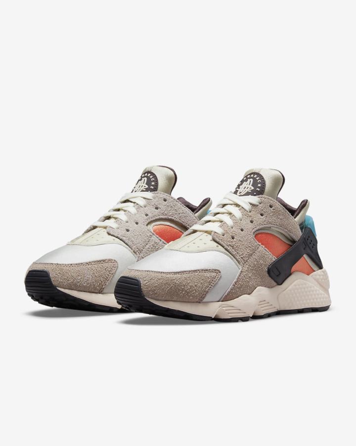 Zapatillas Nike Air Huarache Mujer Kaki Azules | SIAHF-9564