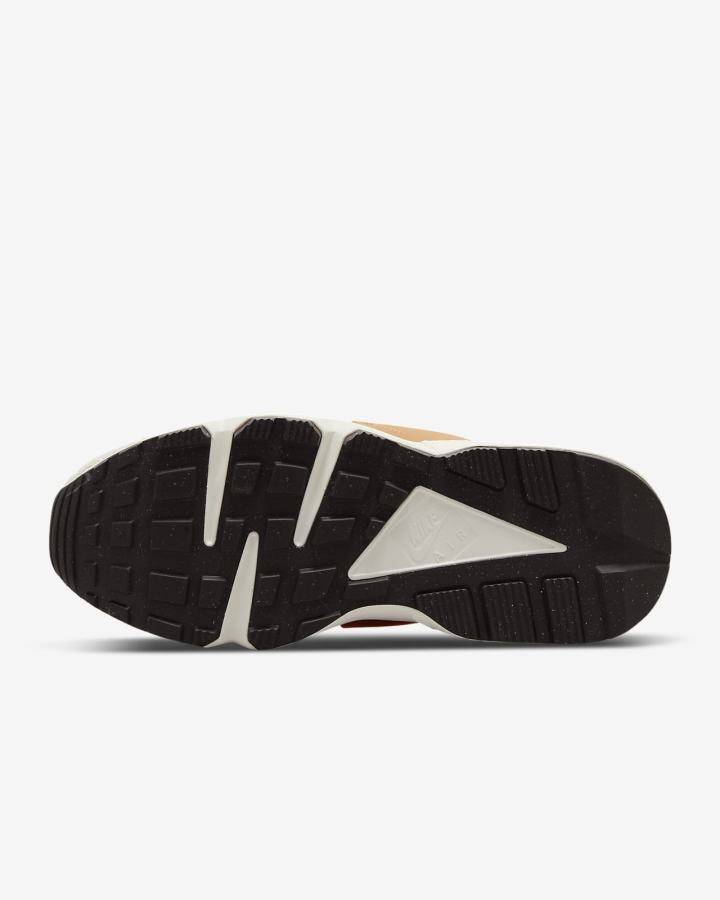 Zapatillas Nike Air Huarache Mujer Marrones Beige Amarillo | VEHXD-1952
