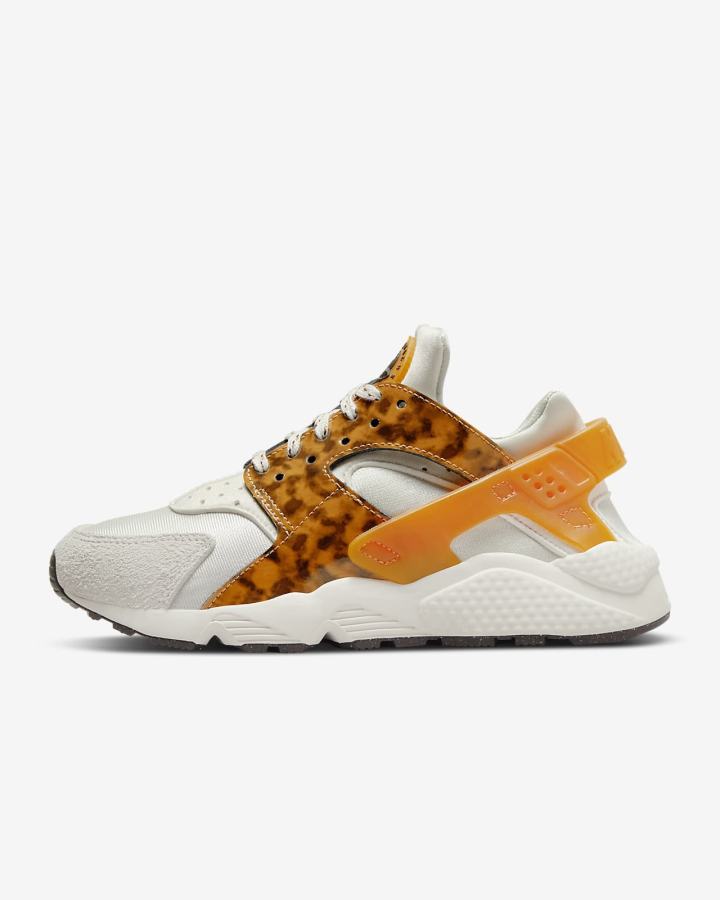 Zapatillas Nike Air Huarache Mujer Marrones Beige Amarillo | VEHXD-1952