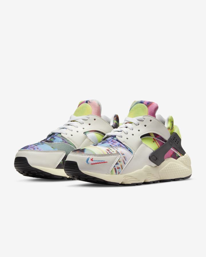 Zapatillas Nike Air Huarache Mujer Multicolor Blancas | VKLDW-7453