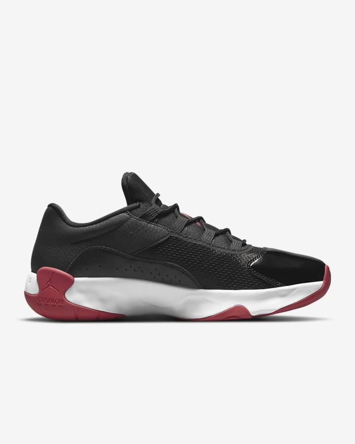 Zapatillas Nike Air Jordan 11 CMFT Low Hombre Negras Rojas Blancas | IUDOM-8092