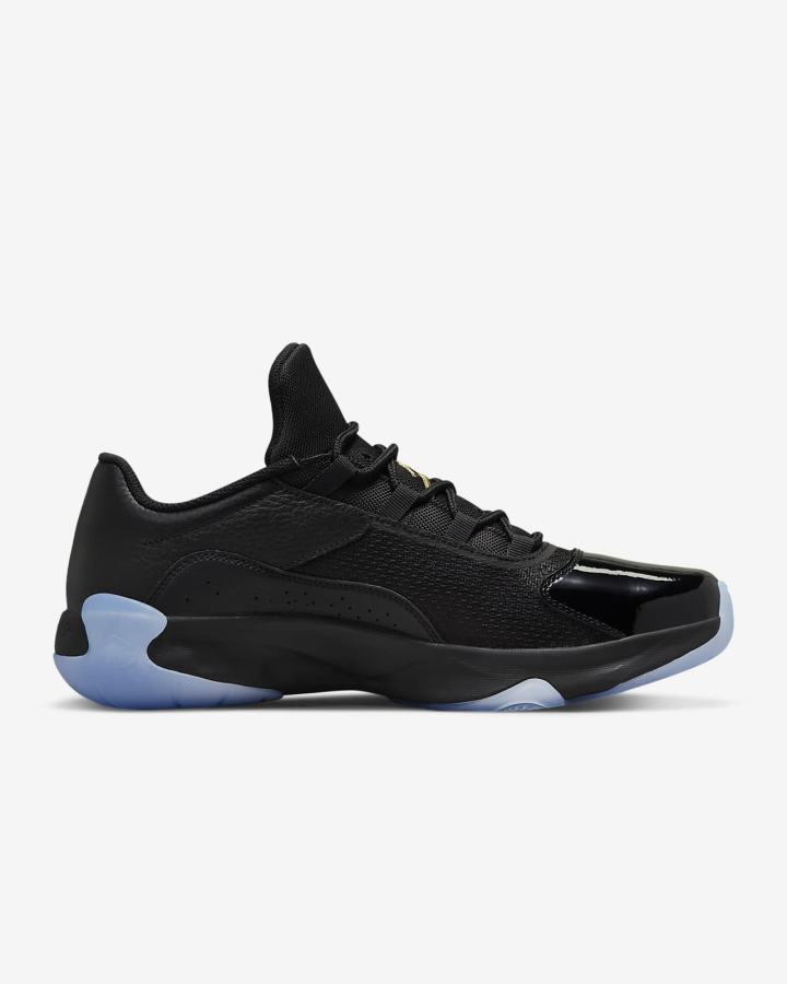 Zapatillas Nike Air Jordan 11 CMFT Low Hombre Negras Metal Doradas | JQXIF-8705