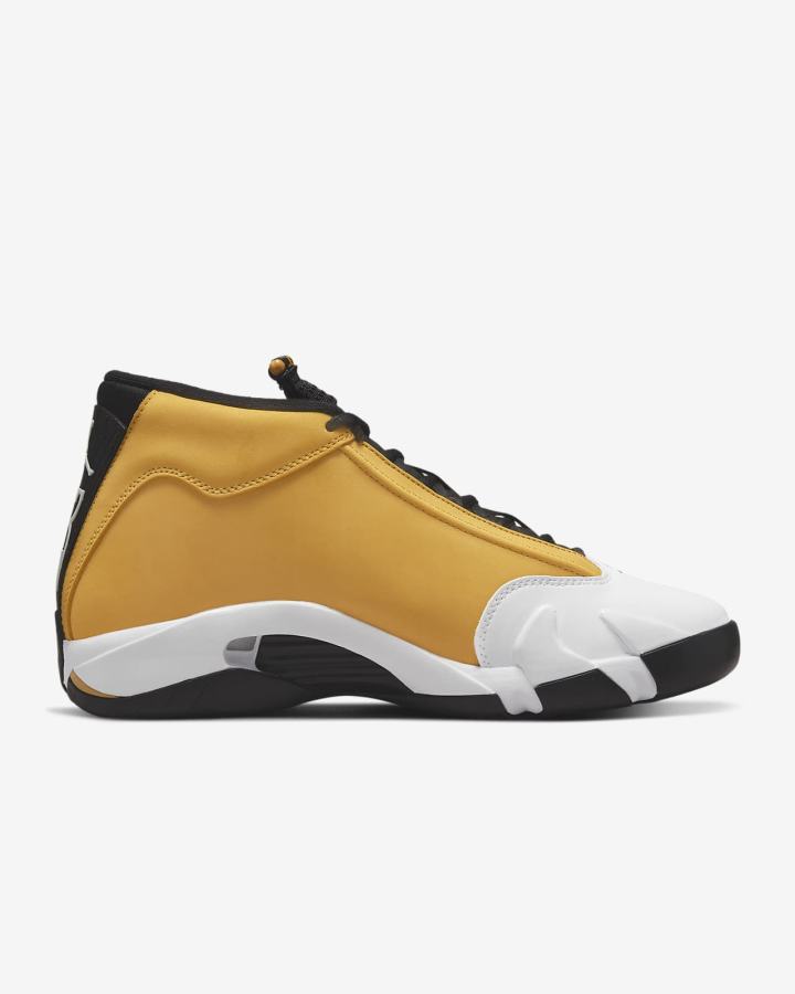 Zapatillas Nike Air Jordan 14 Retro Hombre Blancas Negras | EJZNX-3615