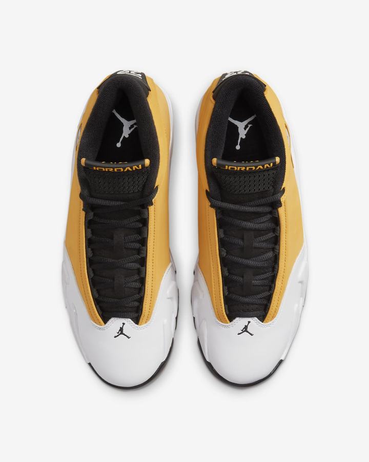 Zapatillas Nike Air Jordan 14 Retro Hombre Blancas Negras | EJZNX-3615