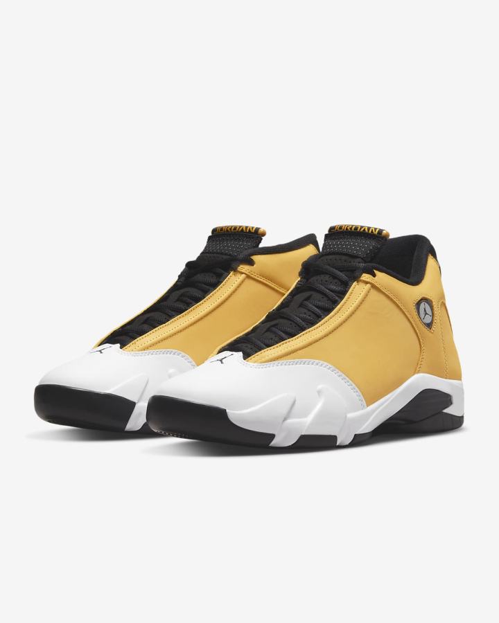 Zapatillas Nike Air Jordan 14 Retro Hombre Blancas Negras | EJZNX-3615