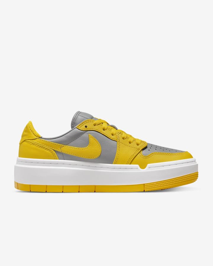 Zapatillas Nike Air Jordan 1 Elevate Low Mujer Gris Blancas | AVOXC-8367