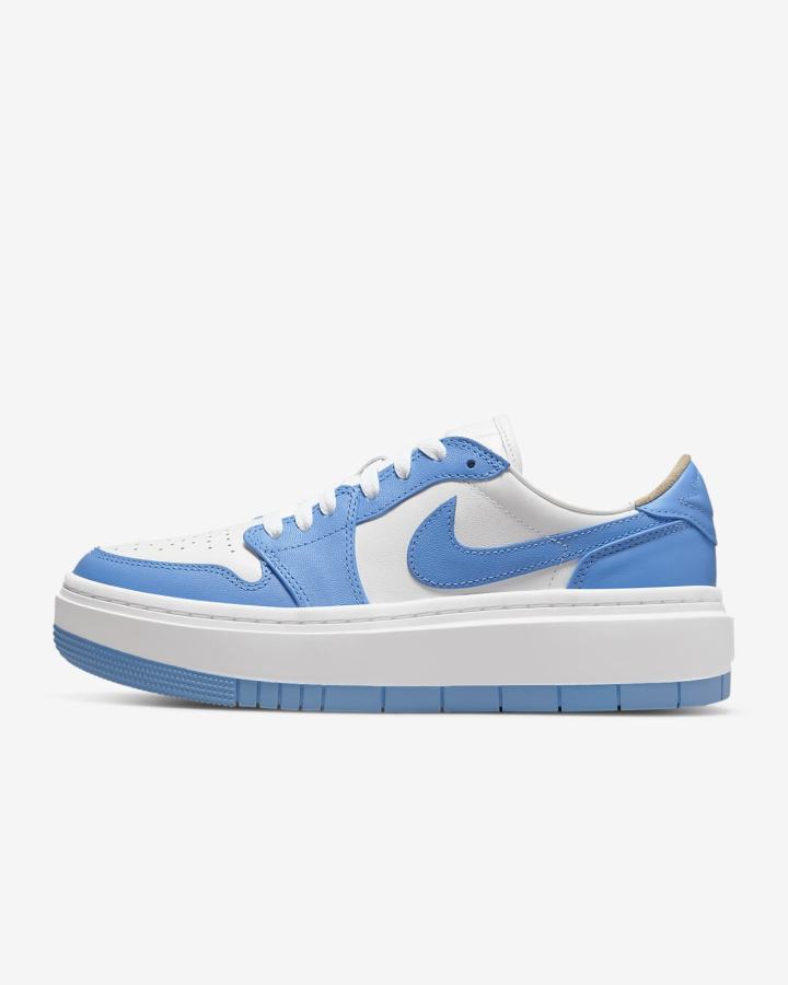 Zapatillas Nike Air Jordan 1 Elevate Low SE Mujer Blancas Negras Azules | ZNKIY-3967