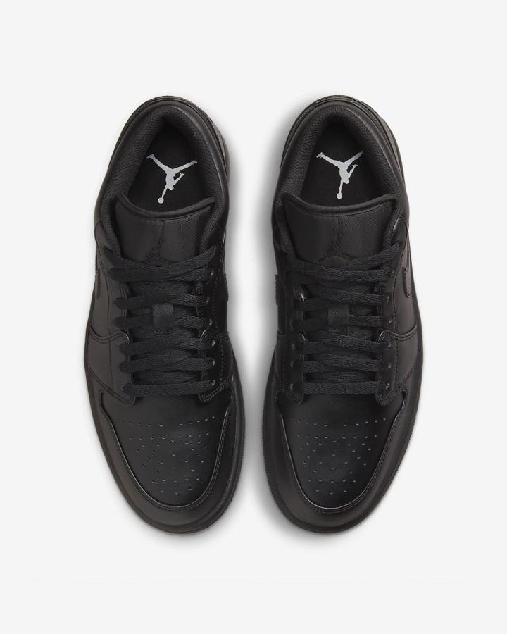 Zapatillas Nike Air Jordan 1 Low Hombre Negras | XFOWC-4098