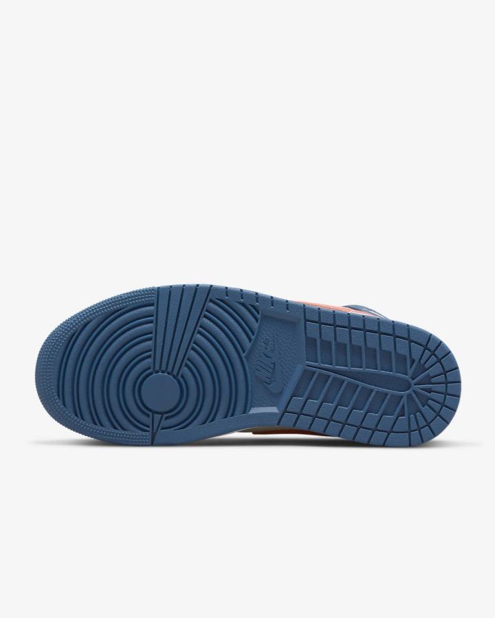 Zapatillas Nike Air Jordan 1 Mid SE Mujer Azules Rojas | IPLOE-6310