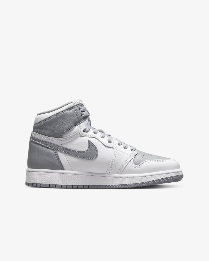 Zapatillas Nike Air Jordan 1 Retro High OG Niña Blancas | QLZAE-1584