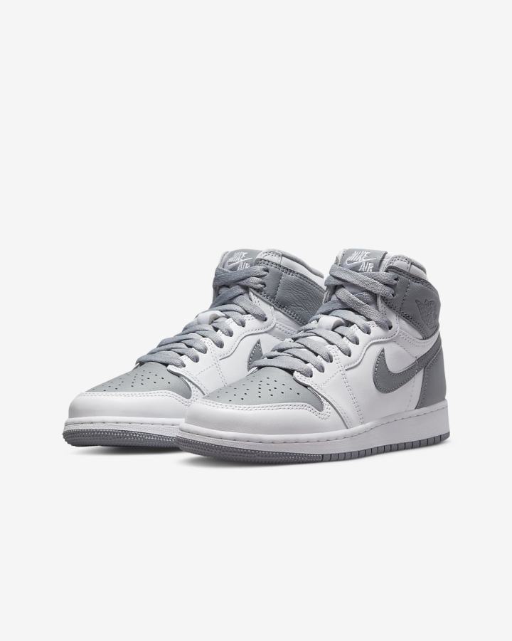 Zapatillas Nike Air Jordan 1 Retro High OG Niña Blancas | QLZAE-1584
