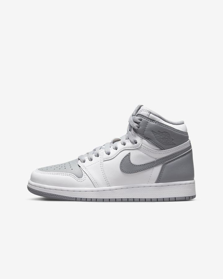 Zapatillas Nike Air Jordan 1 Retro High OG Niña Blancas | QLZAE-1584