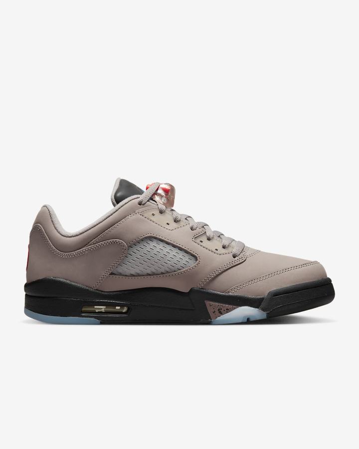 Zapatillas Nike Air Jordan 5 Retro Low PSG Hombre Negras Moradas Azul Real | JNDYE-8095