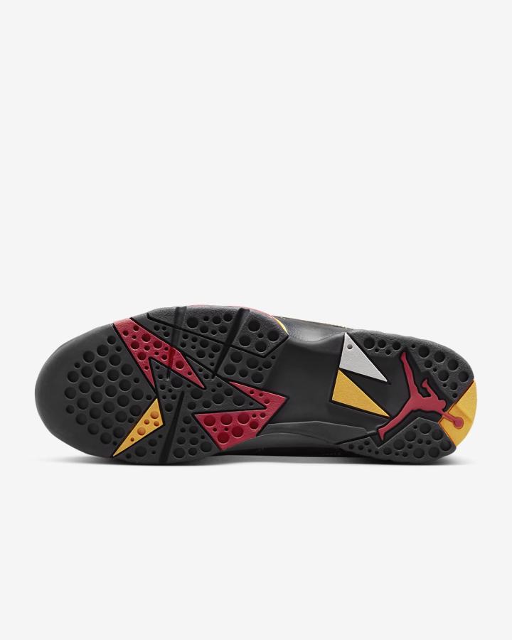Zapatillas Nike Air Jordan 7 Retro Hombre Negras Rojas Naranjas | LEZDI-4678