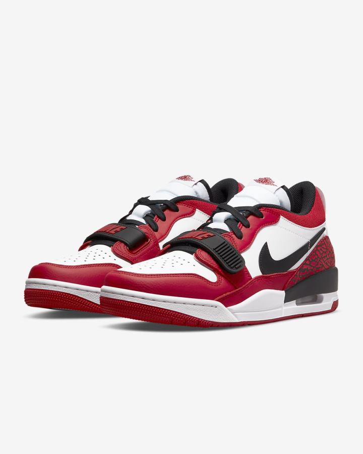 Zapatillas Nike Air Jordan Legacy 312 Low Hombre Blancas Rojas Negras | QYNBU-1307