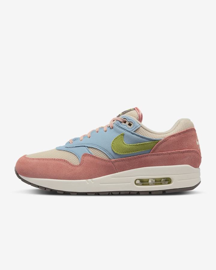 Zapatillas Nike Air Max 1 Hombre Azules Verde | NQEJV-8351