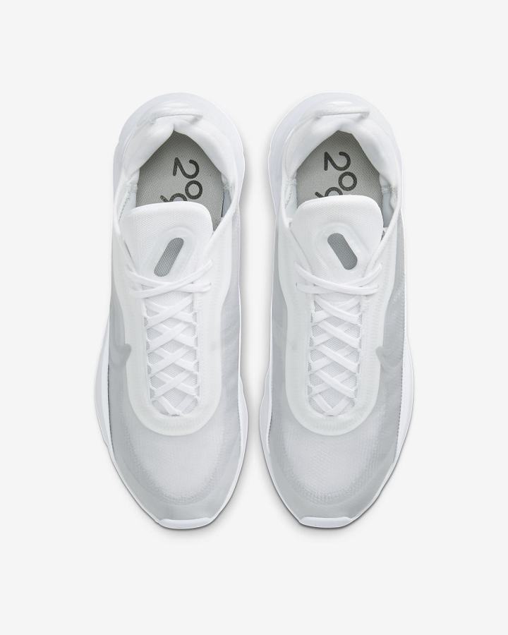Zapatillas Nike Air Max 2090 Hombre Blancas Gris Plateadas Blancas | ATOFP-8164