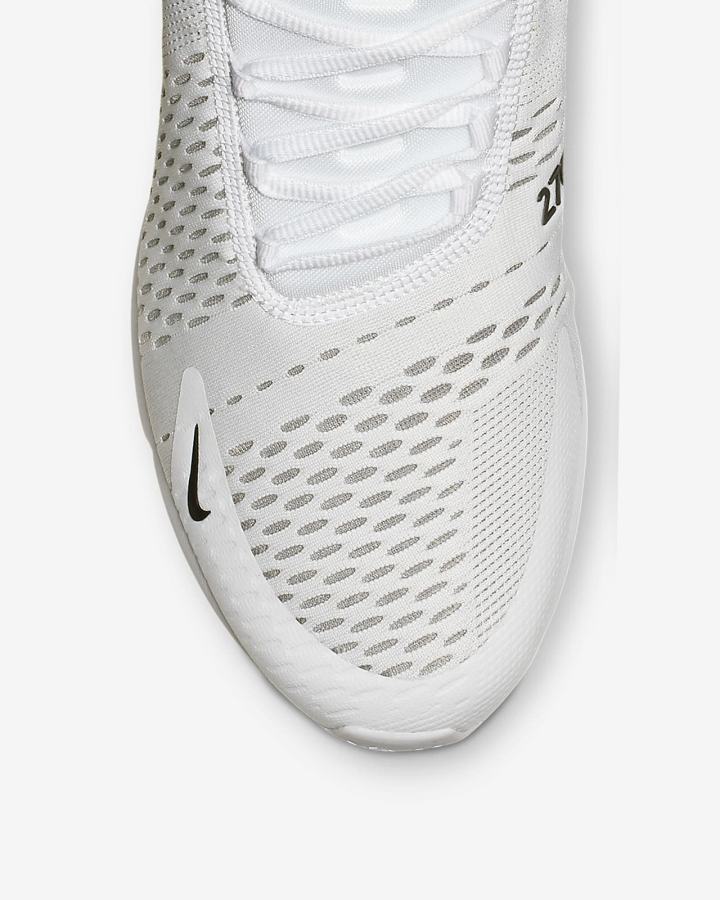 Zapatillas Nike Air Max 270 Hombre Blancas Negras | ANLOE-4132