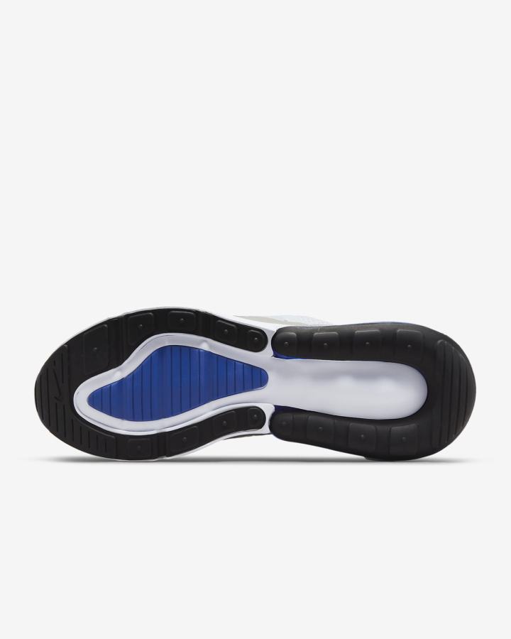 Zapatillas Nike Air Max 270 Hombre Blancas Azul Real Rojas | AYCZT-7853