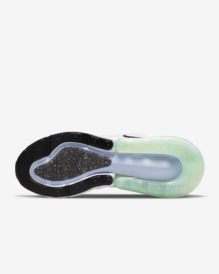 Zapatillas Nike Air Max 270 Hombre Blancas Plateadas Negras | YIXUW-2108