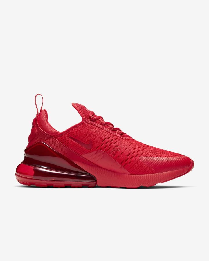 Zapatillas Nike Air Max 270 Hombre Rojas Negras Rojas | NTHQS-0439