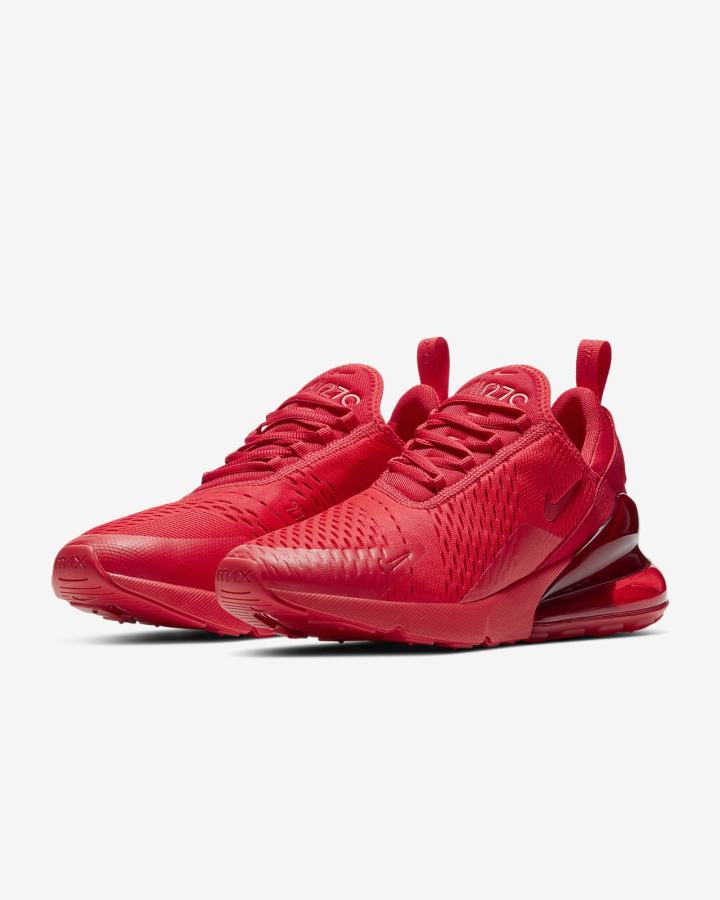 Zapatillas Nike Air Max 270 Hombre Rojas Negras Rojas | NTHQS-0439