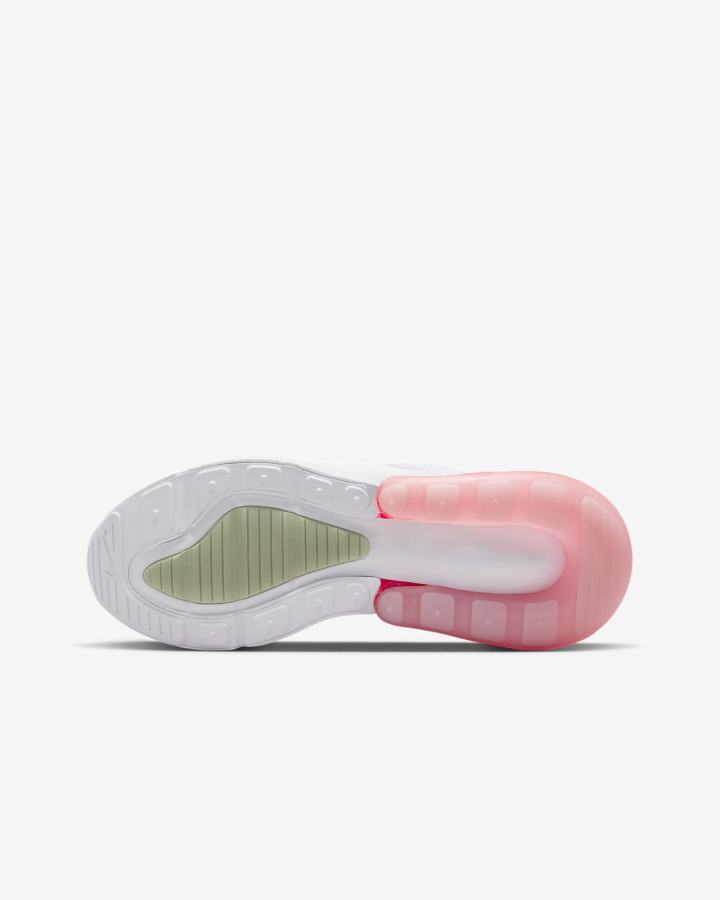 Zapatillas Nike Air Max 270 Kids Niña Blancas Rosas | JLAQN-6240
