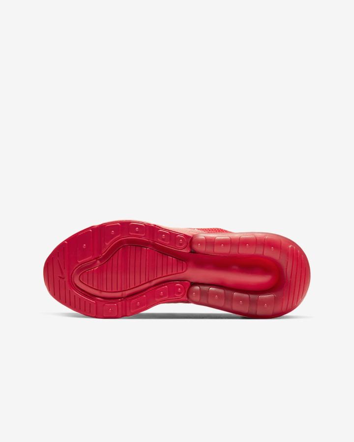Zapatillas Nike Air Max 270 Kids Niña Rojas Negras Rojas | TMSVZ-1739