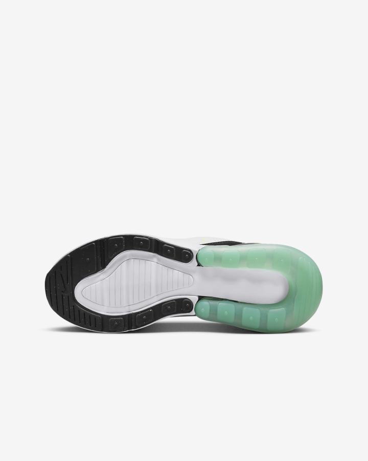 Zapatillas Nike Air Max 270 Kids Niño Blancas Negras Azules | OHKTP-1835
